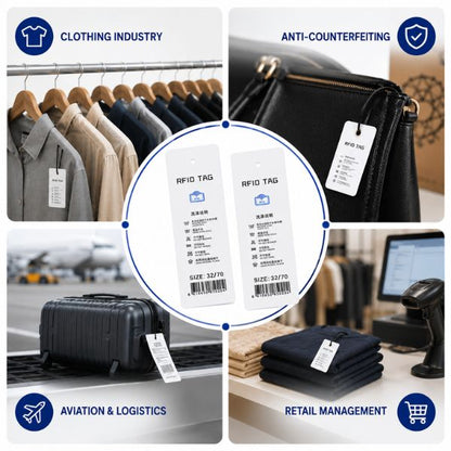 RFID UHF Garment Hang Tag