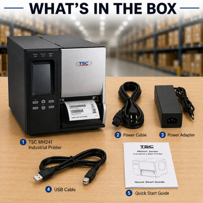 TSC-MH241 Thermal Transfer Label Printer 