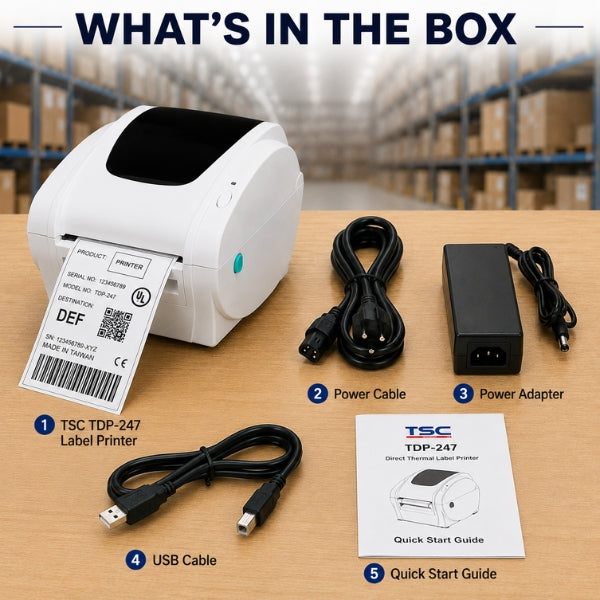 TCS TDP 247 Direct thermal Label Printer