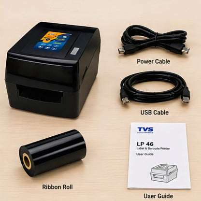 TVS LP 46 Label and Barcode Printer