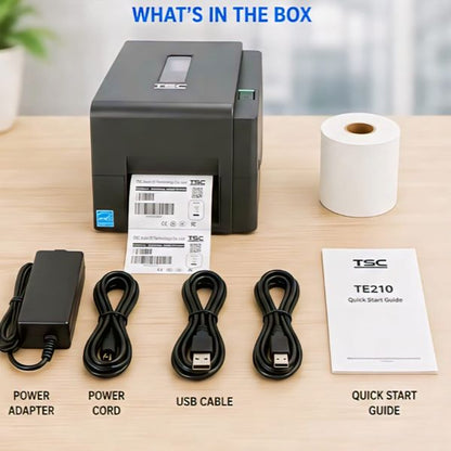 TSC TE210 Barcode Label Printer