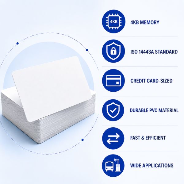 RFID Mifare 4KB Smart cards