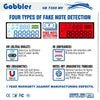GOBBLER GB 7388 MV Business Grade Note Counting Machine with Fake Note Detection