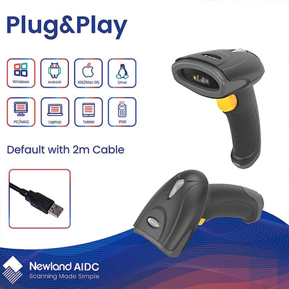 NewLand HR2081-BT Handheld Barcode Scanner