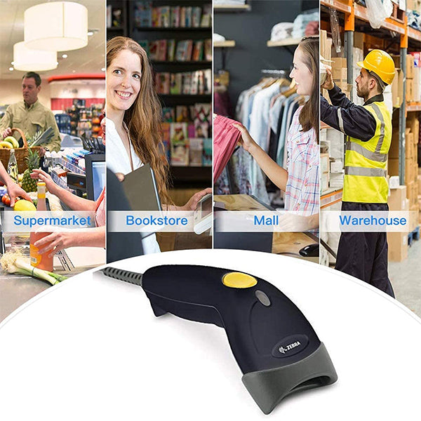 Lettore Codici A Barre Zebra LS1203 - Laser Per Code128, Code39, USB E RS-232 - Foto 5