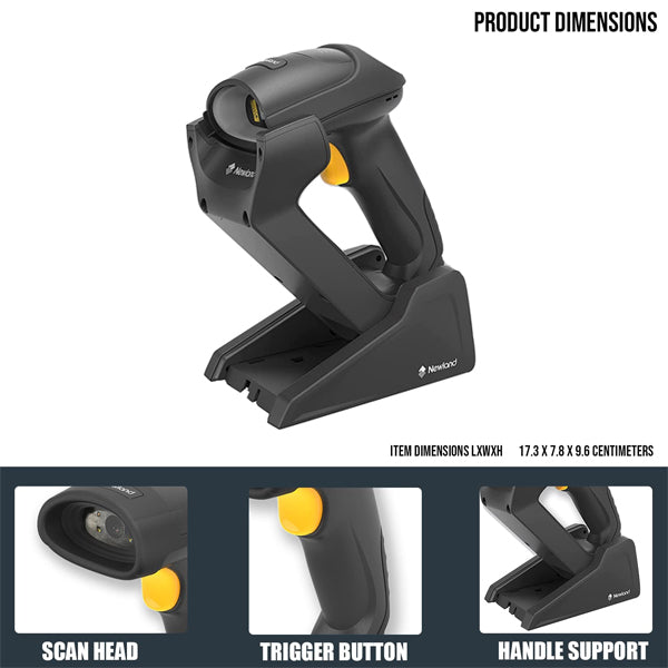 Newland HR52 BT Handheld Barcode Scanner