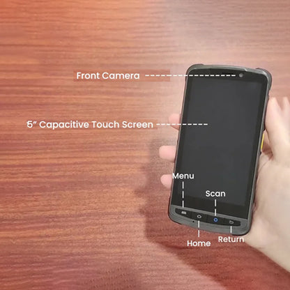 Newland MT90 1D & 2D Handheld Mobile Terminal | 4+64GB ROM | 5" Display | NFC | WIFI+USB