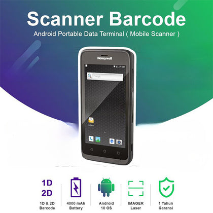 Honeywell EDA-5 Hand Held Terminal Computer | 2D Barcode Scanner | Android 8