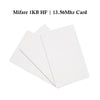 RFID Mifare Contactless 1KB HF 13.56Mhz Card | PVC Matt finish | Pack of  (10,50 and 500)