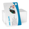 Plain White PVC ID Cards |  Customized | Pack of (200, 500, and 1000)