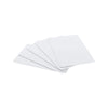 RFID Plain White PVC ID Cards | 5 PCS | Customized | Pack of (5, 200, 500)