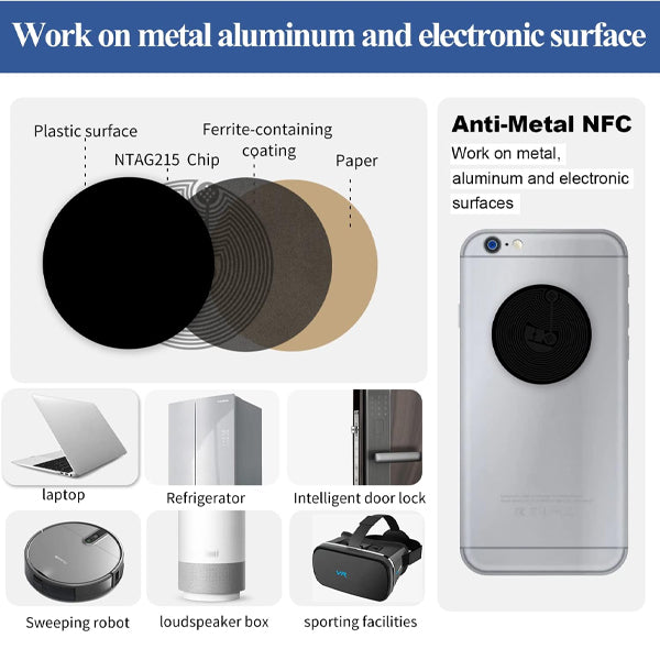 RFID NFC Round Stickers Tag | SRK Innovations