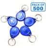 RFID LF Keyfobs Tag | 5 pcs | Read Range 5-10cm | Pack of (5, 250, 500)