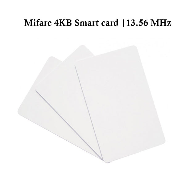 RFID Mifare 4KB Contactless Smart Card (Pack Of 5) 13.56Mhz | Thin RFID Smart Cards