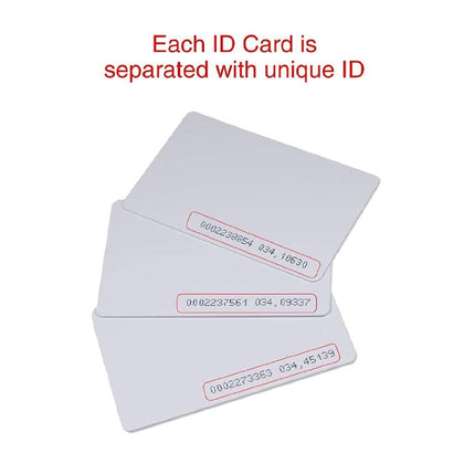 RFID Proximity LF Thin Smart card | 5 pcs | 125KHz | Pack of (5, 250, 500)