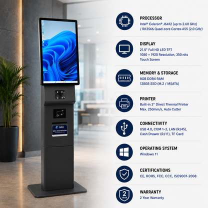  K1008 Self Service Kiosk 