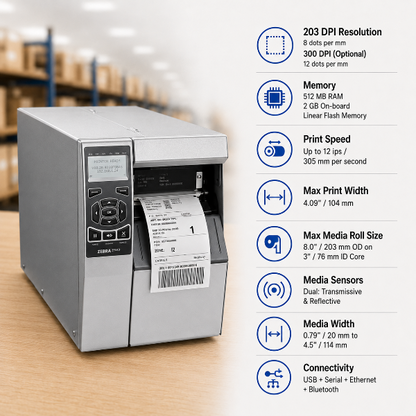Zebra ZT510 Direct thermal & thermal transfer printer