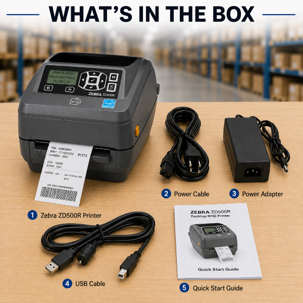 ZD500R UHF RFID Desktop Printer 