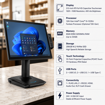 SRK-i5-303B+ Windows POS System