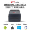 Dcode DC423 Pro Label Printer | 203dpi | USB + Serial + Ethernet