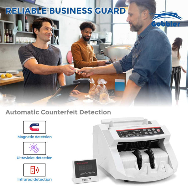 Gobbler GB-4388-MG Note Counting Machine with Fake Note Detection