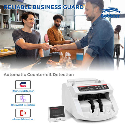 Gobbler GB-4388-MG Note Counting Machine with Fake Note Detection