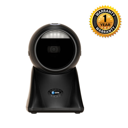 SRK 3030D 1D/2D QR Hands-Free Desktop Omnidirectional  Barcode Scanner