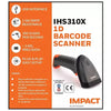 Honeywell Impact IHS 310x|1D USB wired Handheld Barcode Scanner