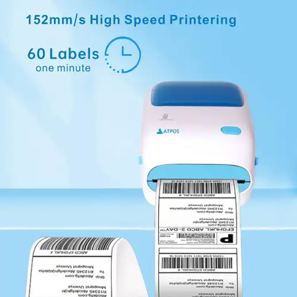 SRK AT-608 4inch Thermal Label Printer | SRK Innovations