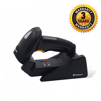 Newland HR15 Wahoo Bluetooth Barcode Scanner | 1D Wireless Barcode Reader | RS-232, USB