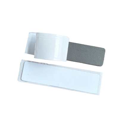 On metal tag
