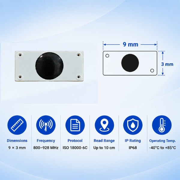 RFID UHF PCB Metal Mount Tag 