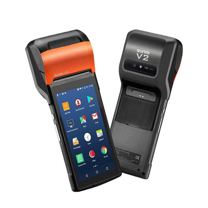 Sunmi V2 Android POS System | 1 GB RAM, 50mm Diameter Roll Terminal, 5.45