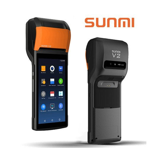 Sunmi V2 Android POS System | 1 GB RAM, 50mm Diameter Roll Terminal, 5.45