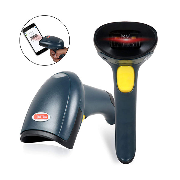 Retsol D2060 Handheld Wired 2D Laser Barcode Scanner 