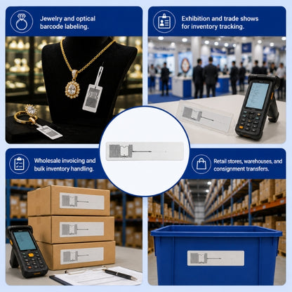 RFID UHF Jewellery Soft Label Tags 