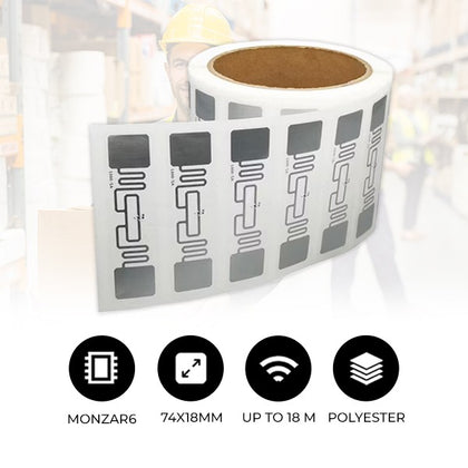RFID UHF Paper Label Tag 