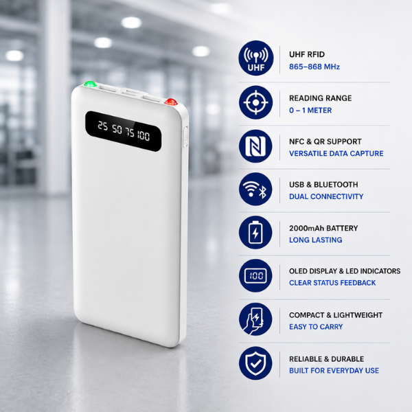 SRK-BLU07 RFID UHF Handheld Reader |