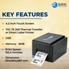 TSC TE 200 Thermal Transfer or Direct Label Printer