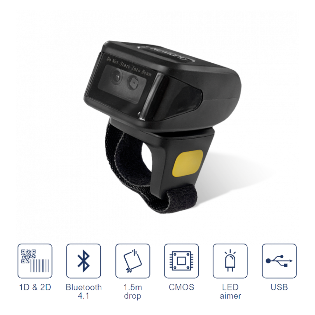 Newland BS10R Ring 1D & 2D Barcode Scanner  | USB