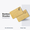 RFID Wooden NFC Business card |  13.56Mhz | Pack of (1, 10 and 50)