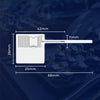 RFID UHF Jewellery Soft Label Tags | Read up to 3 Mtr- For Jewellery and inventory tracking