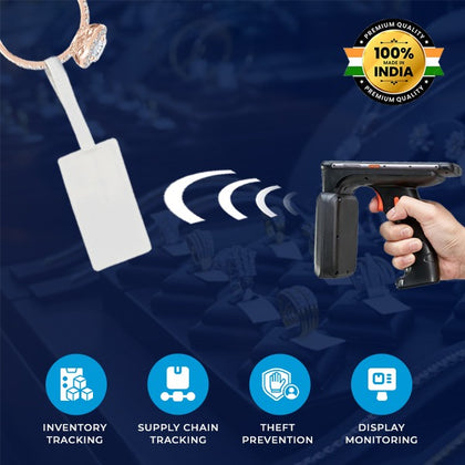RFID UHF Jewellery Soft Label Tags | Read up to 3 Mtr- For Jewellery and inventory tracking