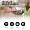 Zebra TC220K 1D/2D Wireless Barcode Scanner | Wi-Fi, cellular, Bluetooth, NFC