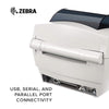 Zebra GC420 Barcode Label Printer | 4 inch | USB+RS232 | 203 DPI