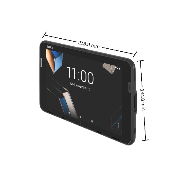 Zebra ET40 Enterprise Tablet | 8” screen |Android 11 |WiFi6, NFC, Barcode Scanner