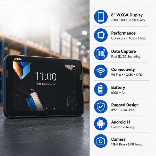 Zebra ET45 Enterprise Tablet 