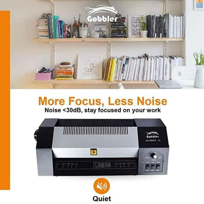 Gobbler Ultimate-12 Heavy Duty | Hot & Cold | A3 Lamination Machine with Adjustable Temperature