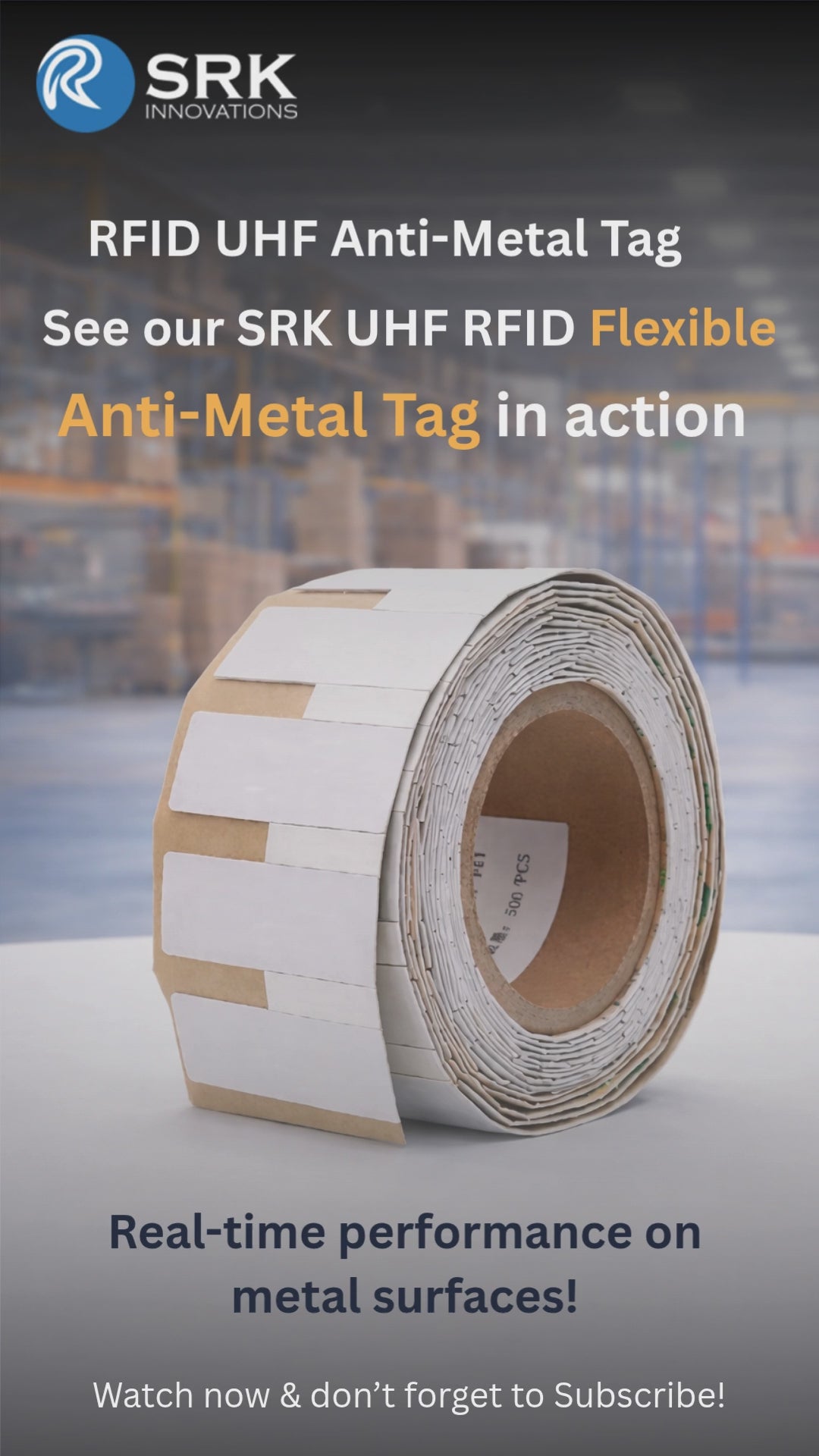 RFID UHF Flexible Anti-metal Tag 
