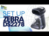 Zebra DS2278 Handheld Barcode Scanner | 1D/2D Wireless| Bluetooth
